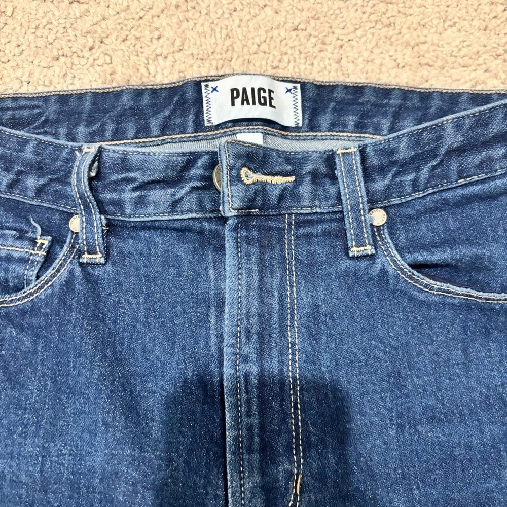 PAIGE Women’s High Waist Straight Leg Jeans - size 27​ - Picture 2 of 8